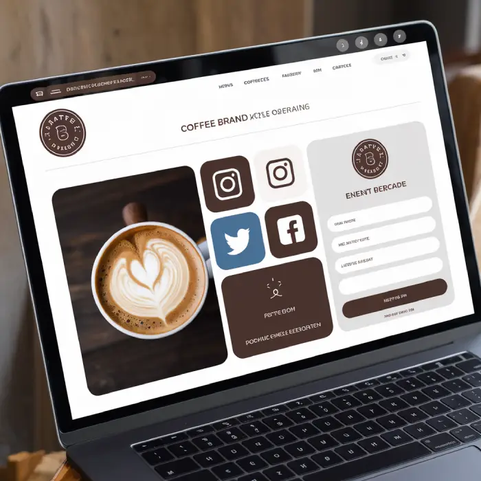 build online presence if you launch your cafe brand