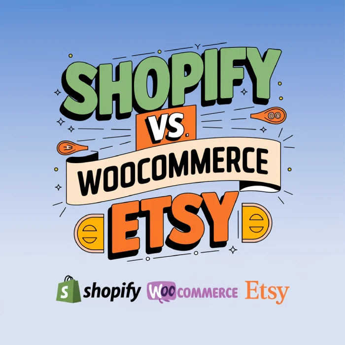 setting up your online clothing store with shopify, woocommerce and etsy